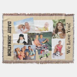 Photo Customized Throw Blanket - SRF