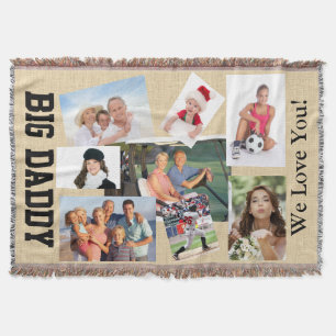 Photo Customized Throw Blanket - SRF