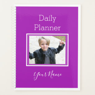 Photo Daily Planner in ANY Colour - HAMbWG