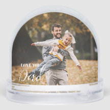 Photo d'amour personnalisé pour papa
