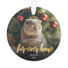 Photo d'animal Premier Noël Maison pour toujours O