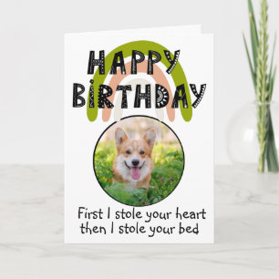 Photo d'anniversaire personnalisée de votre carte 