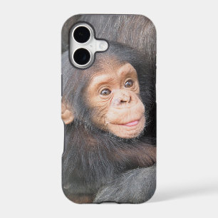 Photo de bébé chimpanzé mignon
