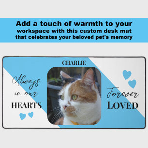 Photo de chat Sympathy Pet Memorial bleu