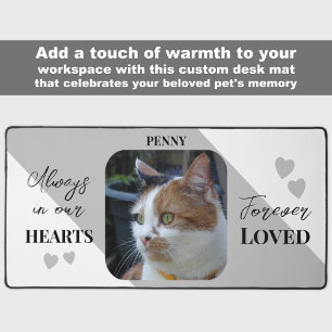 Photo de chat Sympathy Pet Memorial gris