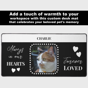 Photo de chat Sympathy Pet Memorial noir
