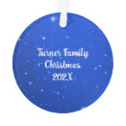 Photo de chien personnalisée Acrylique Noël