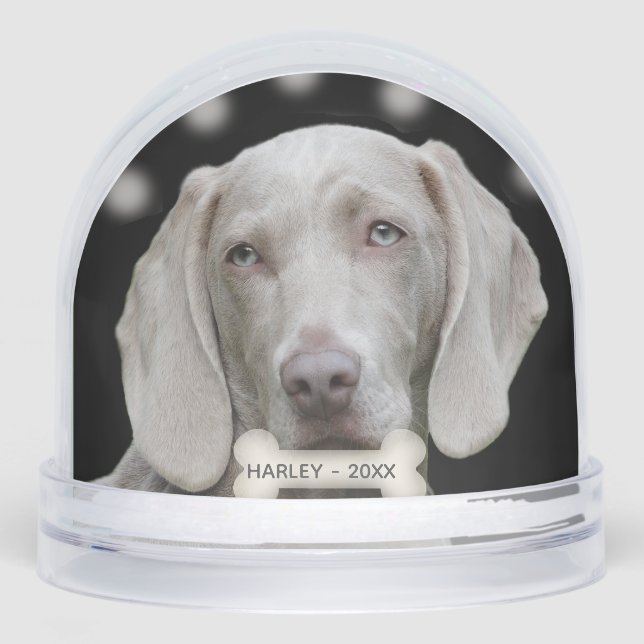 Photo de chien Weimaraner personnalisée (Avant)