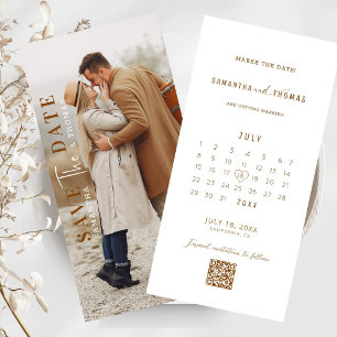 Photo de code QR Enregistrer le Faire-part de mari