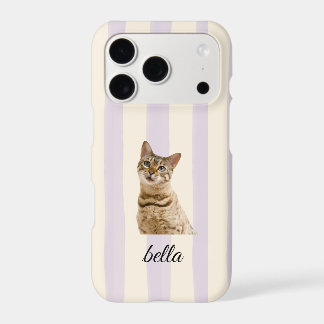 Photo de compagnie personnalisée rayures pastel la