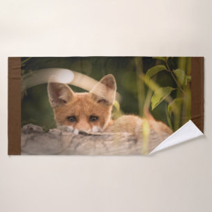 Photo de Cute Little Orange Fox