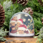 Photo de famille de Noël personnalisée