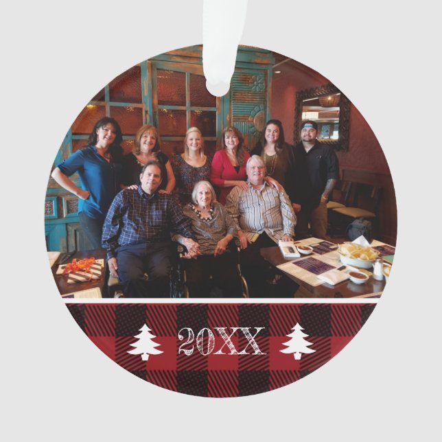 Photo de famille faite sur commande du plaid (devant)