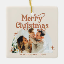 Photo de famille Joyeux ornement de Noël