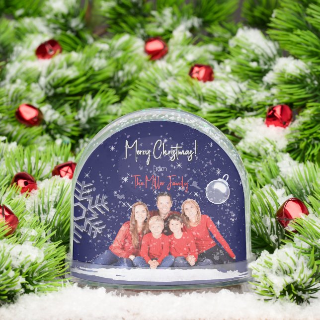 Photo de famille Noël et voeux de nouvel an (Noël)