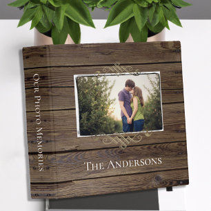 Photo de famille Rustique Classeur de l'album de g