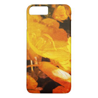 Photo de fleurs jaunes, coque d'été