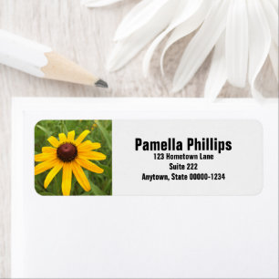 Photo de fond personnalisée de la fleur Rudbeckia