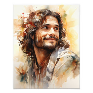 Photo de Jésus souriant