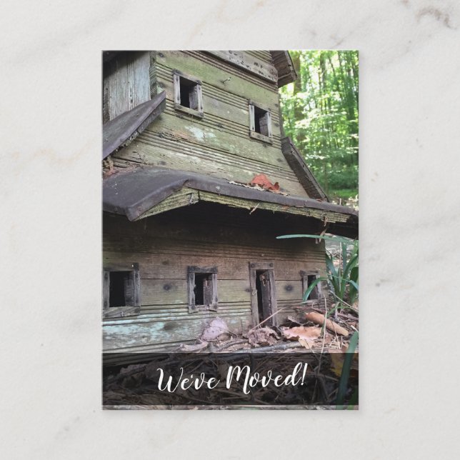 Photo de la carte "We've Moved" (Nous avons déména (Devant)