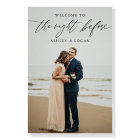 Photo de la soirée d'avant-réception rustique