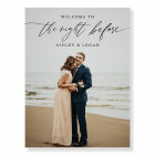 Photo de la soirée d'avant-réception rustique