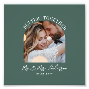 Photo de l'arche verte cadeau de mariage décoratio