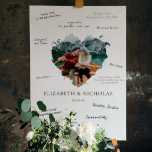 Photo de mariage Alternative au livre d'or
