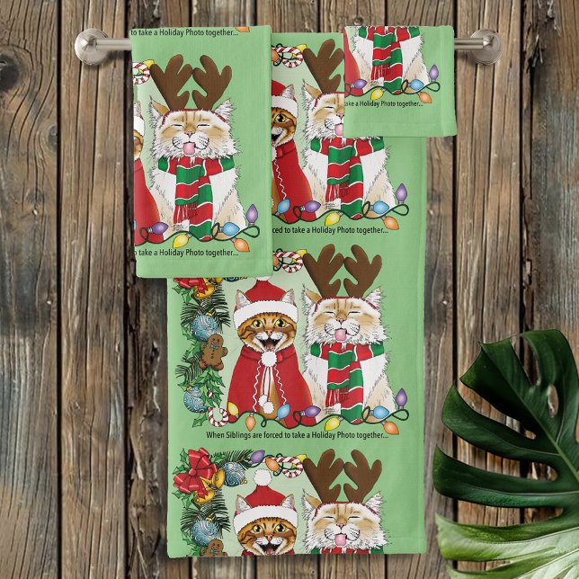 Photo de Noël annuelle du chat (Créateur téléchargé)