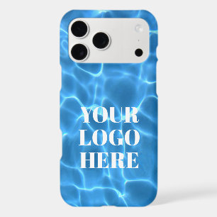 Photo de piscine bleue aquatique pour votre logo