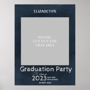 Photo de remise des diplômes au lycée sur tableau 