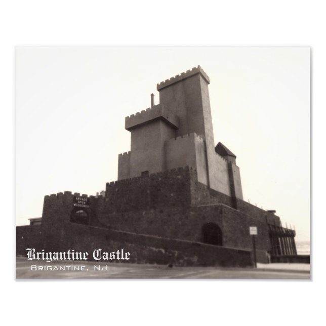 Photo de reproduction du château de Brigantine (Devant)