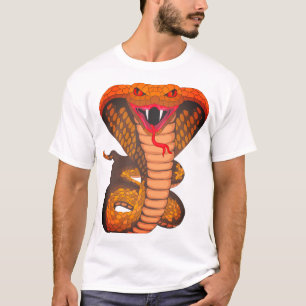 Photo de serpent très effrayant design T-shirt