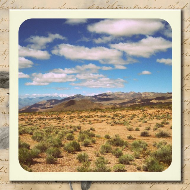 Photo de style rétro encadré carré 4x4 (4x4 Square Retro Framed-Style Photo)