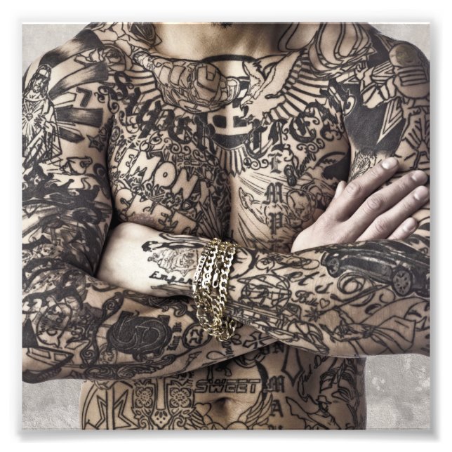 Photo de tatouage corporel masculin (Devant)