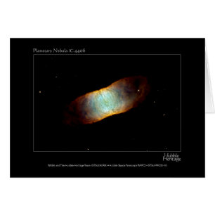 Photo de télescope d'IC 4406 Hubble de nébuleuse
