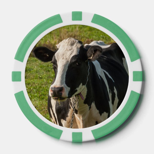 photo de vache poker chips (Front)