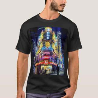 Photo de voyage de nuit Tokyo Japan Street T-Shirt