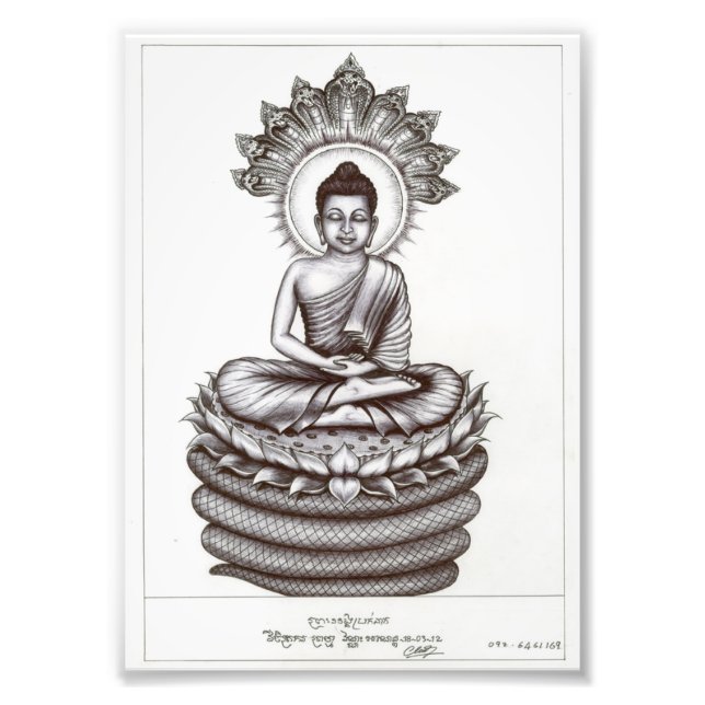 Photo Dead Eye du Bouddha par Vannak Anan Prum (Devant)