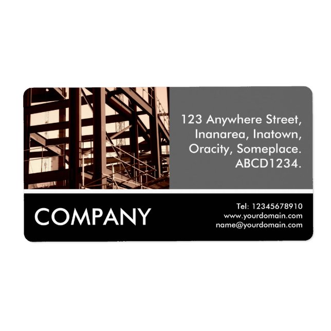 Photo d'entreprise - Construction de cadres en aci (Devant)