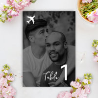 Photo Destination Boarding Pass Wedding