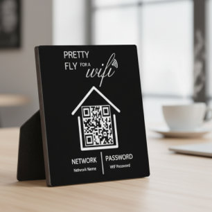 Photo Détails WiFi Plutôt Fly pour une plaque de code QR