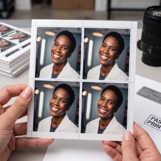 Photo d'identité au format passeport 2x2 pouces po