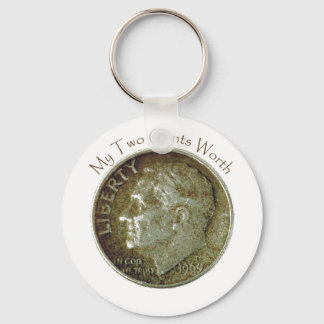 Photo Dime. Keychain