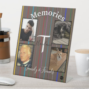 Photo Display - HAMbyWG - Any Colour Pedestal Sign