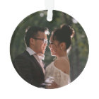 Photo d'or mariée pendant Noël pandémique