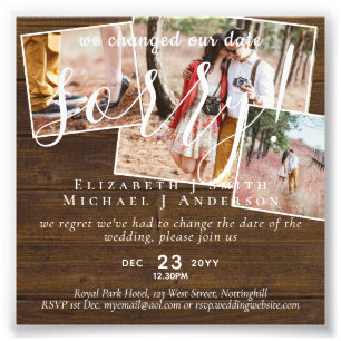 PHOTO du budget Changement de plan Nouvelle date r