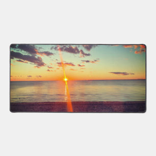 Photo du coucher de soleil sur la plage de Cape Co