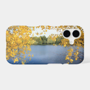 Photo du lac d'automne arbres d'automne