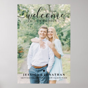 Photo du mariage Welcome Couple Digital ou Poster